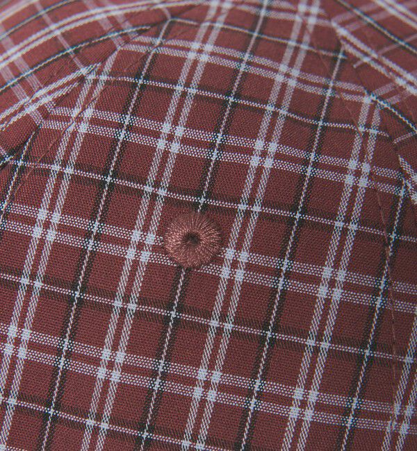 BEAUTY&YOUTH UNITED ARROWS「【別注】＜FILA＞チェック キャップ」|キャップ・キャスケット|