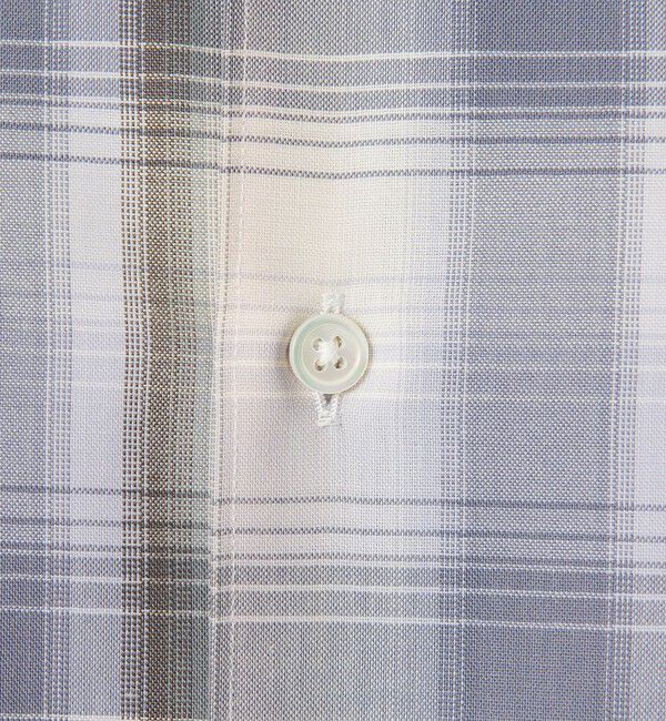 BEAUTY&YOUTH UNITED ARROWS「尾州 TW オンブレ チェック レギュラー シャツ GRANDE TAPERD型 ウォッシャブル MADE IN JAPAN」|シャツ・ブラウス|