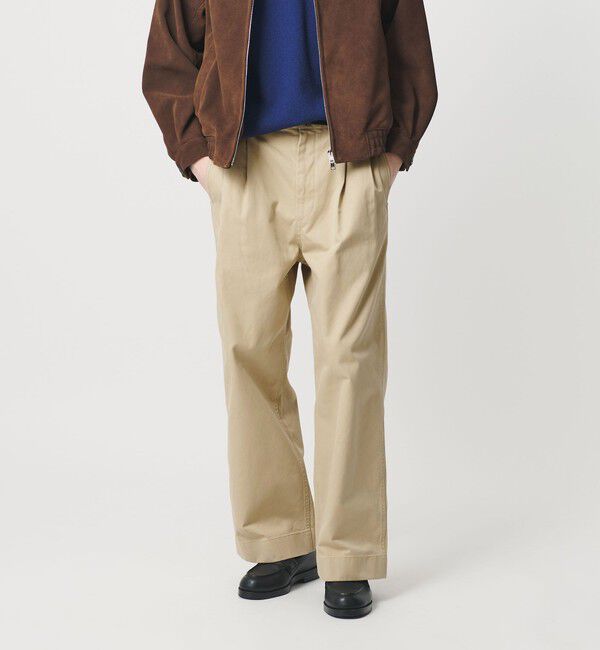 BEAUTY&YOUTH UNITED ARROWS「HI-LINE 3PLY チノ トラウザース」|チノ|BEIGE