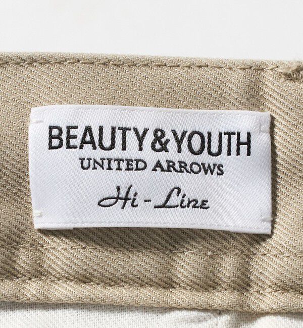 BEAUTY&YOUTH UNITED ARROWS「HI-LINE 3PLY チノ トラウザース」|チノ|