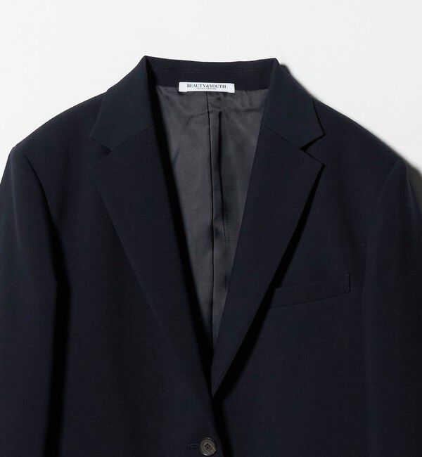 BEAUTY&YOUTH UNITED ARROWS「ポリエステルブレンド ツイル テーラードジャケット」|テーラードジャケット|