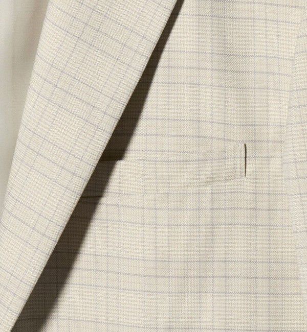 BEAUTY&YOUTH UNITED ARROWS「ポリエステルブレンド チェック テーラードジャケット」|テーラードジャケット|