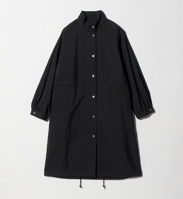 BEAUTY&YOUTH UNITED ARROWS「コットンナイロン オックスフォード モッズコート」|ミリタリー・モッズコート|BLACK