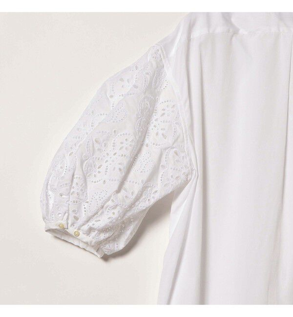 Demi-Luxe BEAMS 「【別注】TICCA / レース パフスリーブワンピース」|ワンピース|