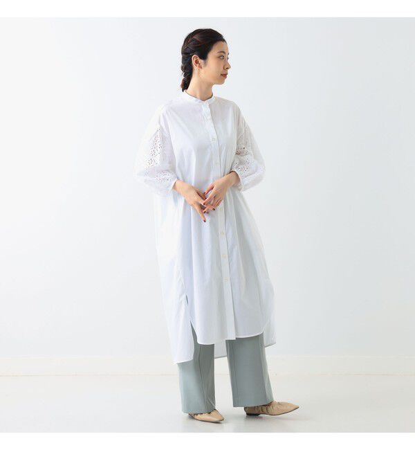 Demi-Luxe BEAMS 「【別注】TICCA / レース パフスリーブワンピース」|ワンピース|