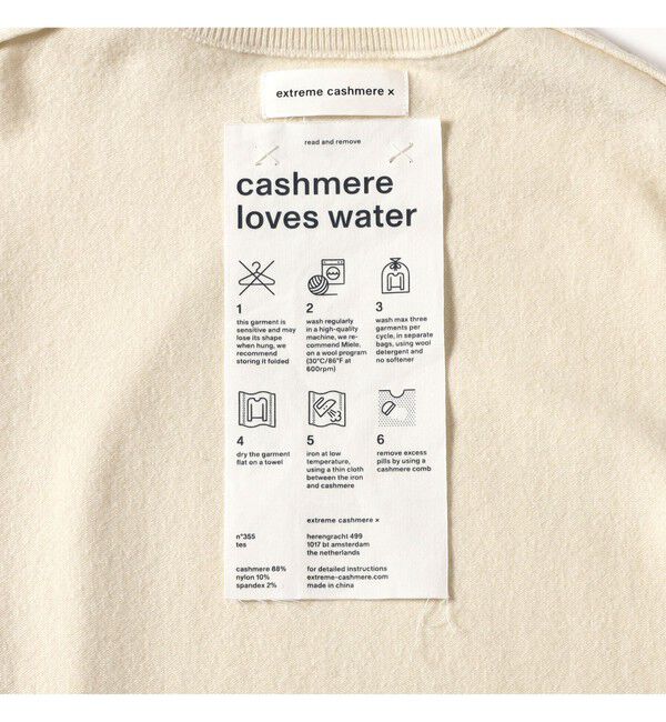 Demi-Luxe BEAMS 「extreme cashmere / TES クルーネック ニット」|ニット・セーター|