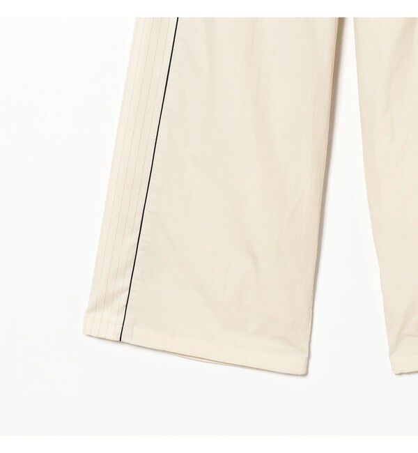 Ray BEAMS 「ストライプ キリカエ トラックパンツ」|チノ|