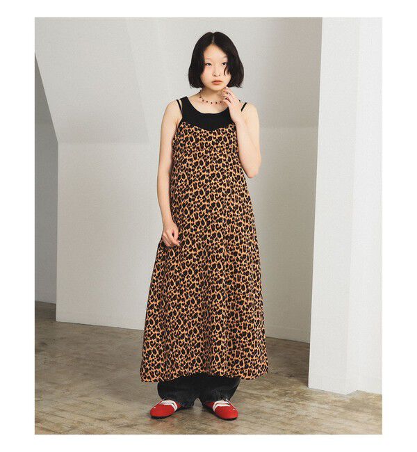 Ray BEAMS 「プリント キャミ ワンピース」|ワンピース|