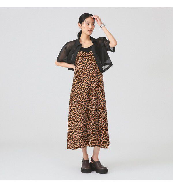 Ray BEAMS 「プリント キャミ ワンピース」|ワンピース|