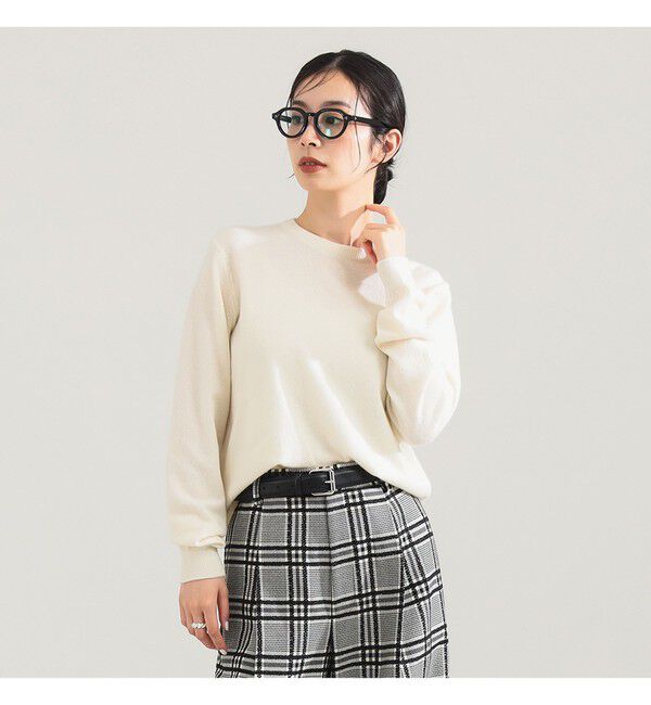 Demi-Luxe BEAMS 「【別注】SLOANE / 12ゲージ カシミヤ クルーネック ニット」|ニット・セーター|