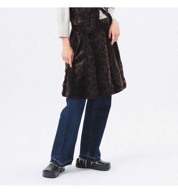 BEAMSBOY「【別注】ENGINEERED GARMENTS / ラップ スカート」|スカート|BLACK