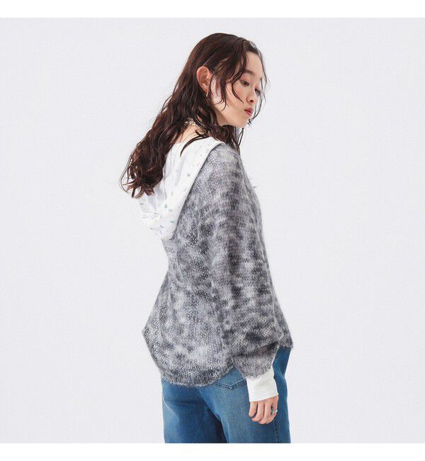 BEAMSBOY「カスリ モヘア ベースボール」|ニット・セーター|