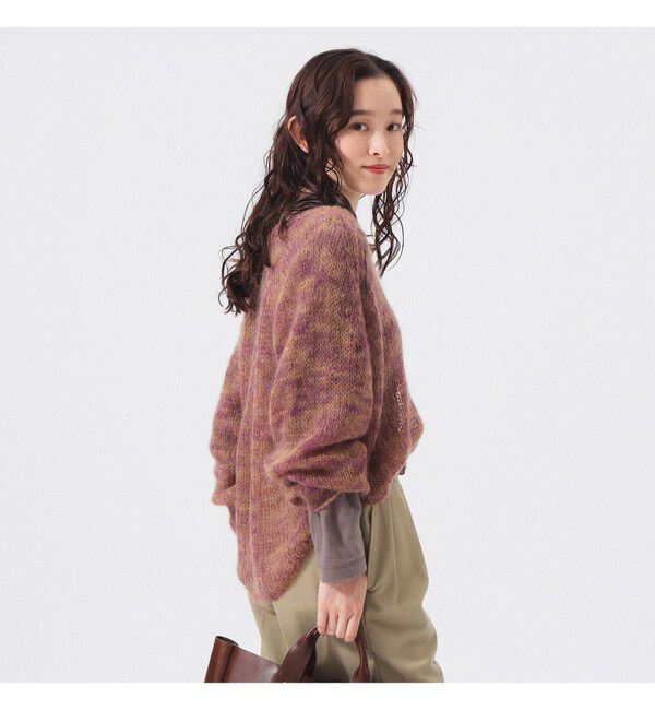 BEAMSBOY「カスリ モヘア ベースボール」|ニット・セーター|