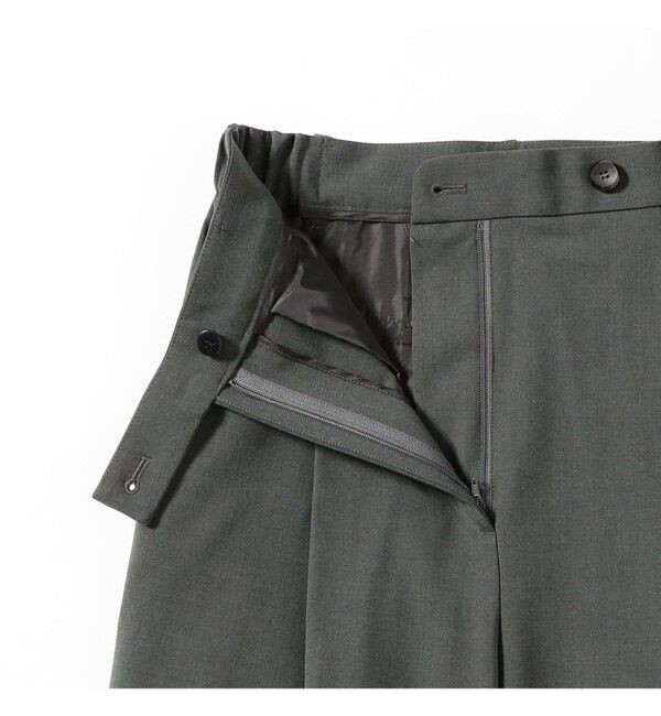 Demi-Luxe BEAMS 「トロピカル 1タック パンツ」|チノ|