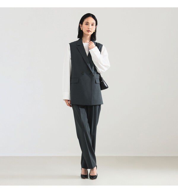 Demi-Luxe BEAMS 「トロピカル 1タック パンツ」|チノ|