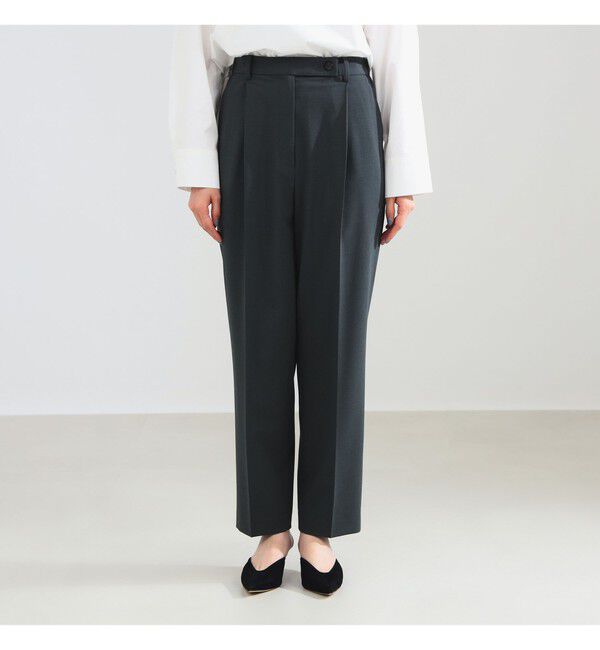 Demi-Luxe BEAMS 「トロピカル 1タック パンツ」|チノ|