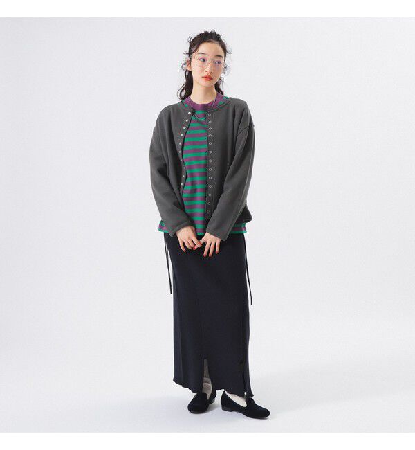 BEAMSBOY「リングドット カーディガン」|スウェット・ジャージ|