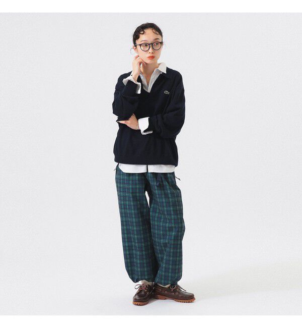 BEAMSBOY「【別注】LACOSTE / ニット ポロシャツ」|ニット・セーター|