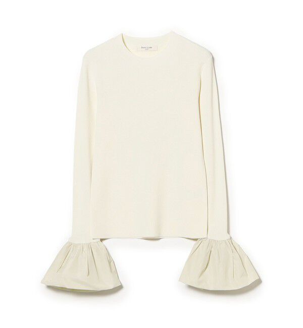 Demi-Luxe BEAMS 「ベルスリーブ クルーネック ニット」|ニット・セーター|