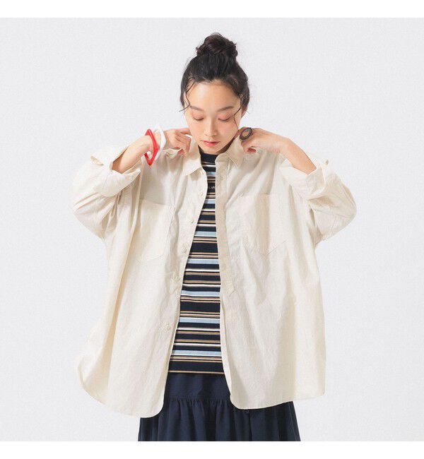 BEAMSBOY「タイプ ビッグ シャツ」|シャツ・ブラウス|