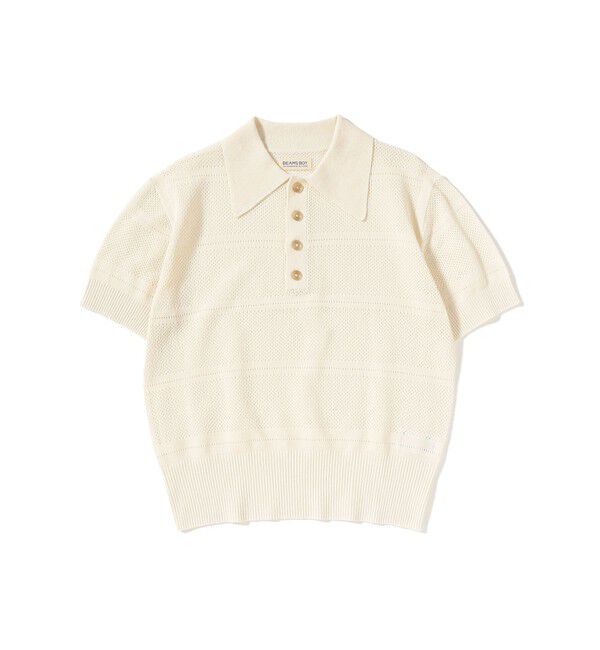 BEAMSBOY「オープン ワーク ポロ」|ベスト・ジレ|