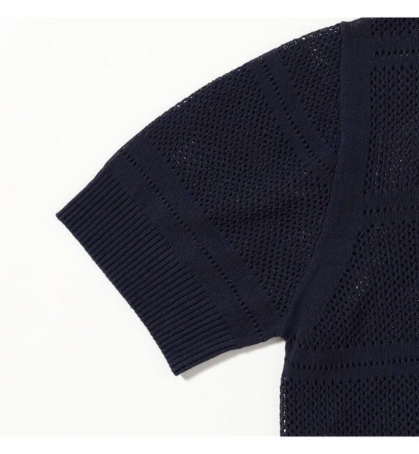 BEAMSBOY「オープン ワーク ポロ」|ベスト・ジレ|