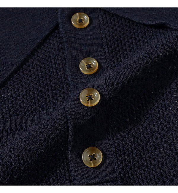 BEAMSBOY「オープン ワーク ポロ」|ベスト・ジレ|