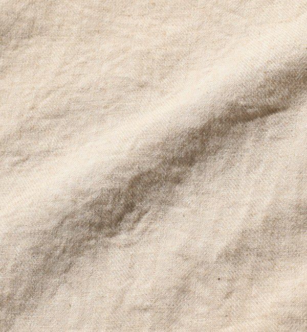 BEAMS PLUS「BEAMS PLUS / Band Collar Pullover Cotton Linen Herringbone」|シャツ・ブラウス|