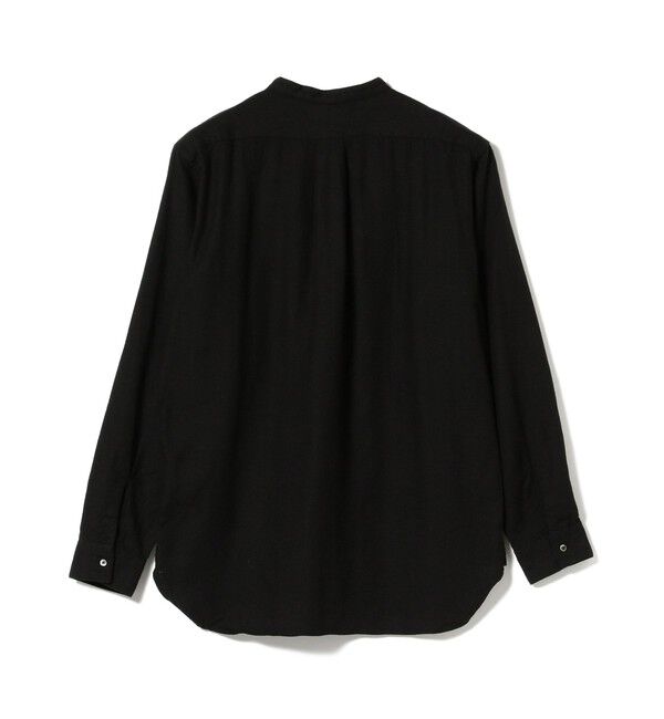 BEAMS PLUS「BEAMS PLUS / Band Collar Pullover Cotton Linen Herringbone」|シャツ・ブラウス|