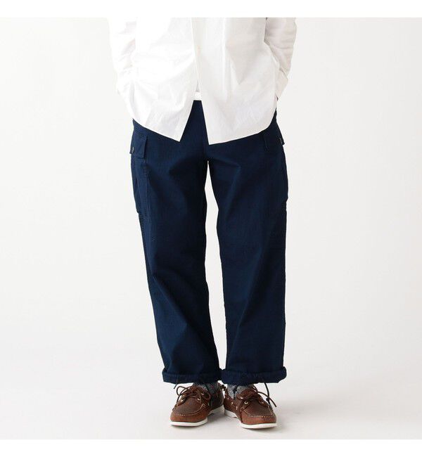 BEAMS PLUS「B+MIL6PKT_Indigo」|チノ|