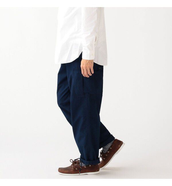 BEAMS PLUS「B+MIL6PKT_Indigo」|チノ|