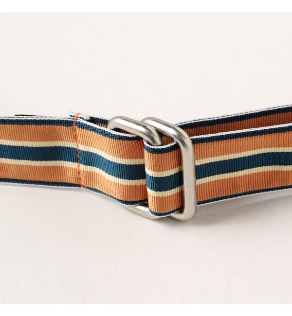 BEAMS PLUS「Grosgrain Tape Double Ring Belt」|ベルト|