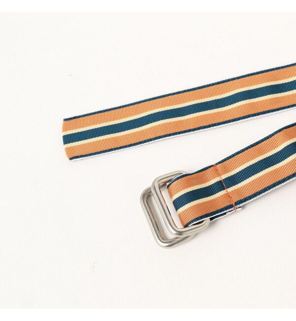 BEAMS PLUS「Grosgrain Tape Double Ring Belt」|ベルト|