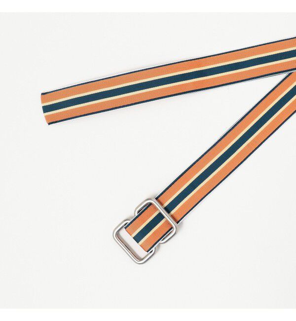 BEAMS PLUS「Grosgrain Tape Double Ring Belt」|ベルト|