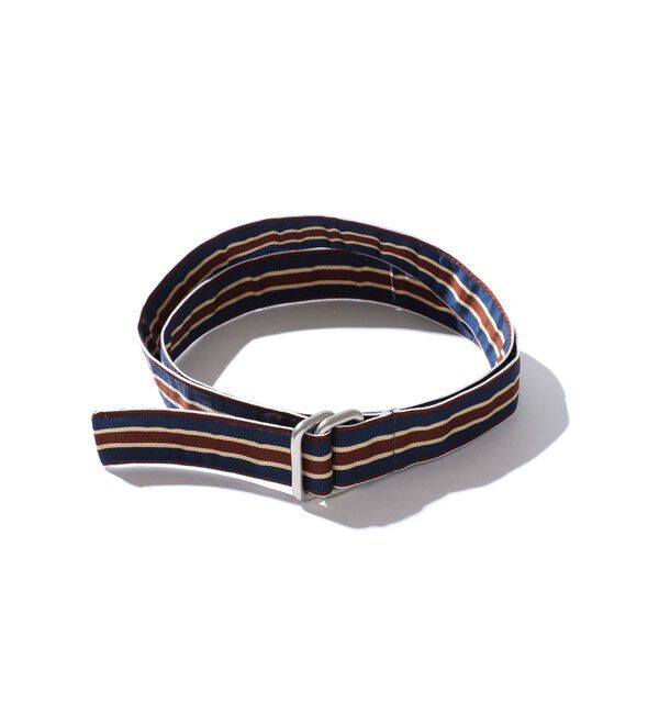 BEAMS PLUS「Grosgrain Tape Double Ring Belt」|ベルト|