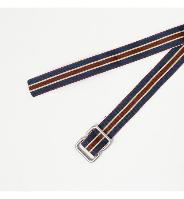 BEAMS PLUS「Grosgrain Tape Double Ring Belt」|ベルト|