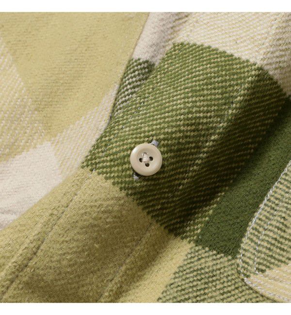 BEAMS「フード チェック ネルシャツ」|シャツ・ブラウス|