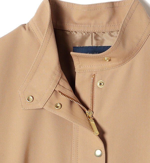 SHIPS for women「強撚 ギャバ スタンドカラー ハーフ コート ◇」|その他|