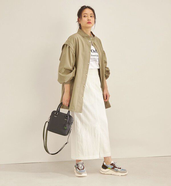 SHIPS for women「強撚 ギャバ スタンドカラー ハーフ コート ◇」|その他|