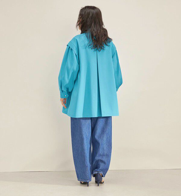 SHIPS for women「強撚 ギャバ スタンドカラー ハーフ コート ◇」|その他|