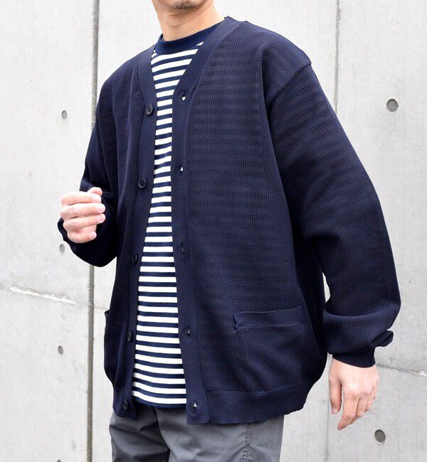 SHIPS any「SHIPS any: 〈手洗い可能・軽量〉 シャロー Vネック スポンディッシュ カーディガン◇」|カーディガン|