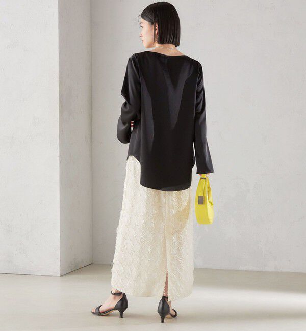 SHIPS for women「〈手洗い可能〉サテン ブラウス◇」|シャツ・ブラウス|