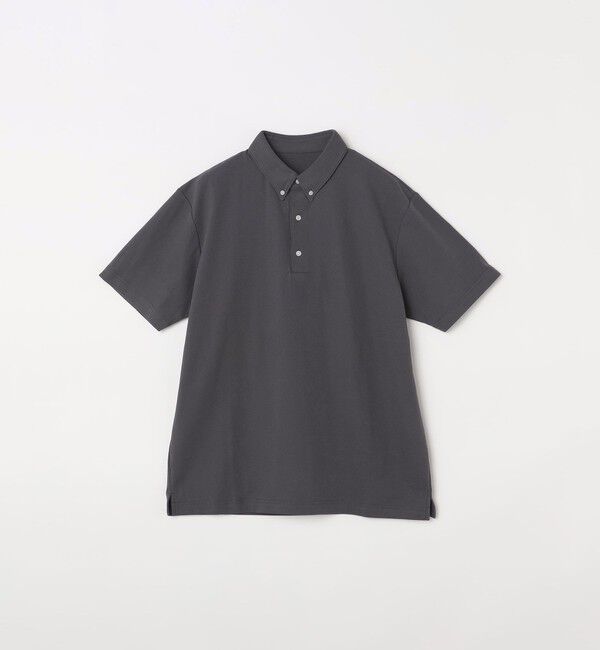 SHIPS any「SHIPS any:〈接触冷感/遮熱/UVカット機能等〉サマーファンクション 鹿の子 ボタンダウンポロシャツ◇」|ポロシャツ|
