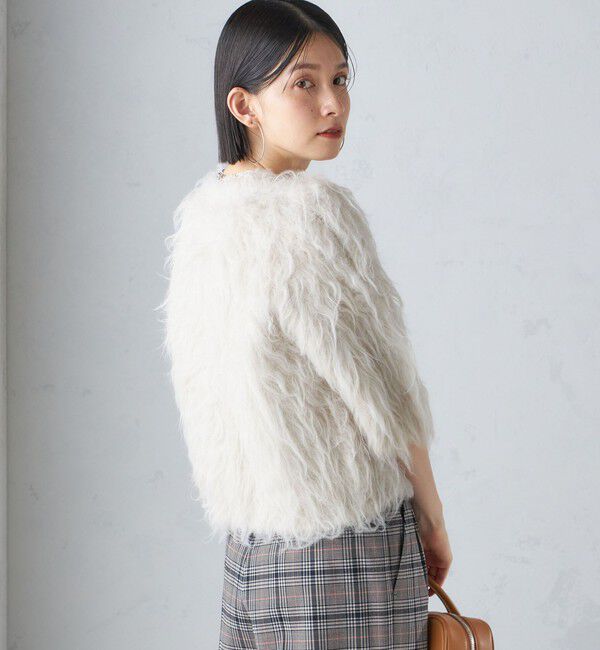 SHIPS for women「〈手洗い可能〉シャギー ファー プルオーバー」|ニット・セーター|