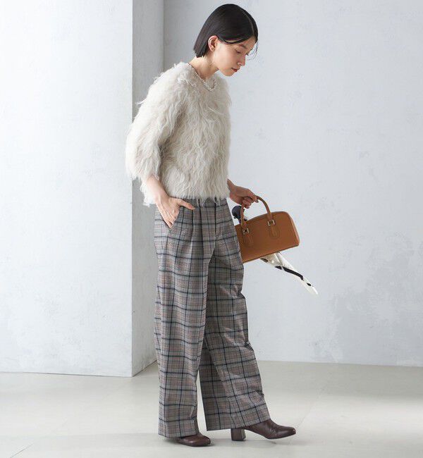 SHIPS for women「〈手洗い可能〉シャギー ファー プルオーバー」|ニット・セーター|