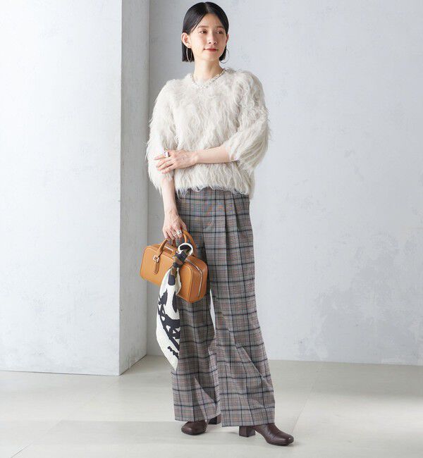 SHIPS for women「〈手洗い可能〉シャギー ファー プルオーバー」|ニット・セーター|