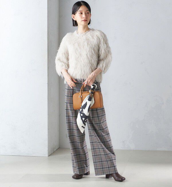 SHIPS for women「〈手洗い可能〉シャギー ファー プルオーバー」|ニット・セーター|