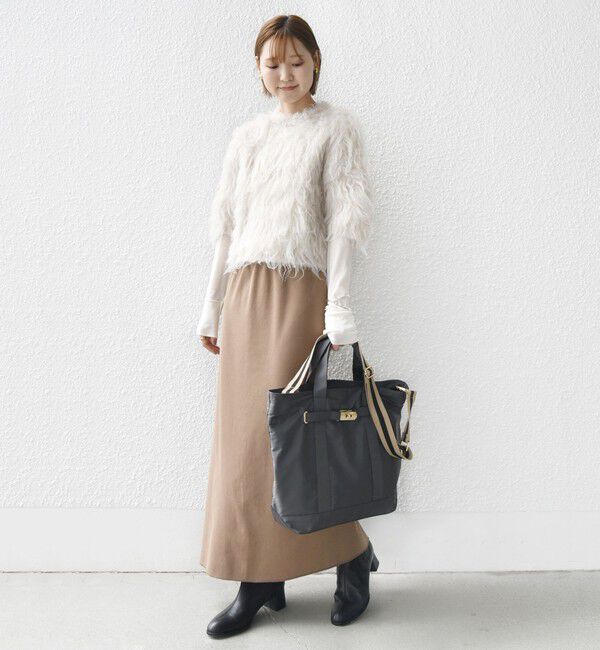 SHIPS for women「〈手洗い可能〉シャギー ファー プルオーバー」|ニット・セーター|