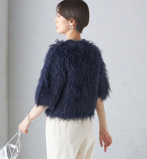 SHIPS for women「〈手洗い可能〉シャギー ファー プルオーバー」|ニット・セーター|