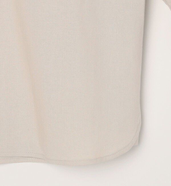 SHIPS any「【WEB限定】SHIPS any:〈洗濯機可能〉リネン / レーヨン レギュラーカラー 7分袖 シャツ◇」|シャツ・ブラウス|